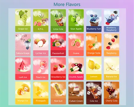 fruit flavor non nicotine