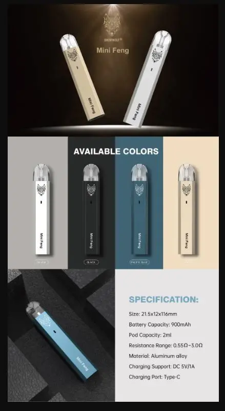 Mod Vaporizador Snowwolf