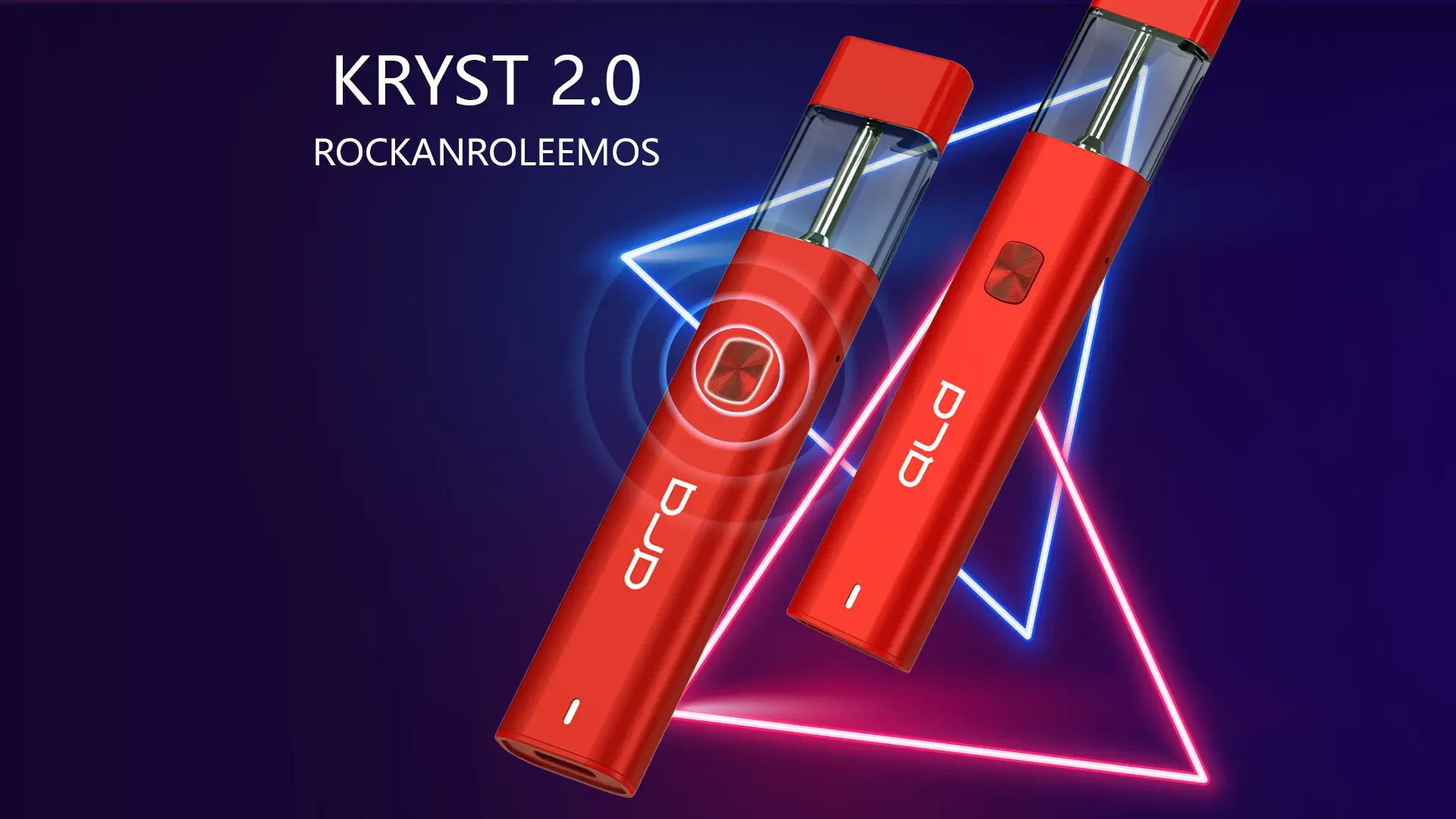 KRYST 2.0mL Cigarros electrónicos de CBD AH1919